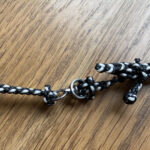 Eight Strand Round braided Loop Leash with Swivel for Falconry Ready to Use