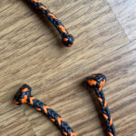 Eight Strand Round braided Loop Leash with Swivel for Falconry Ready to Use