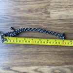Eight Strand Round braided Loop Leash with Swivel for Falconry Ready to Use